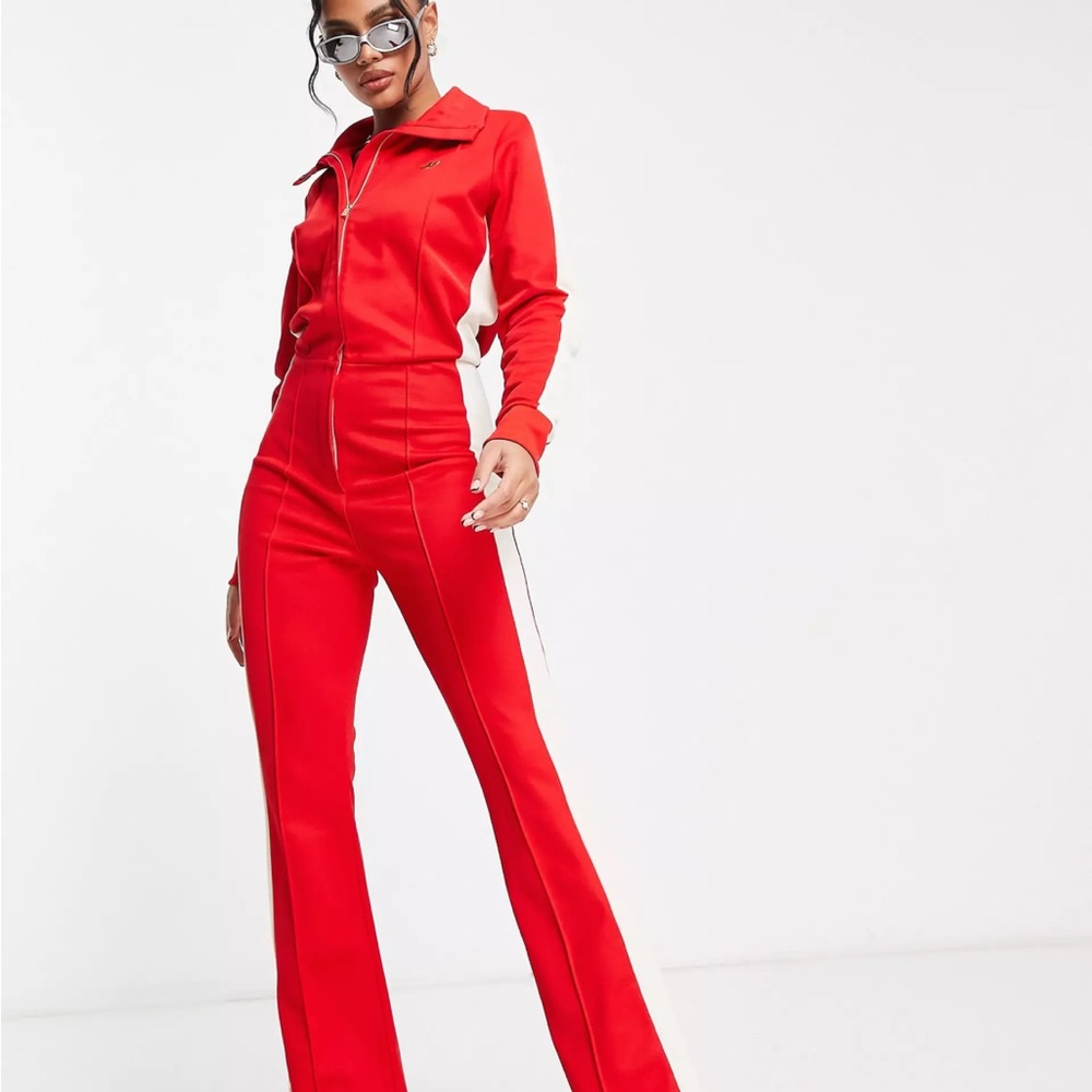 Adidas Originals Red Jumpsuit